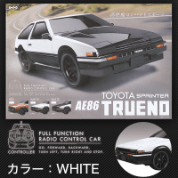 RC TOYOTAスプリンタートレノ WHITE