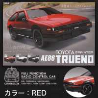 RC TOYOTAスプリンタートレノ RED