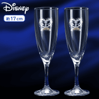 ミッキー＆ミニー PMパーティーペアグラス B.シルバー