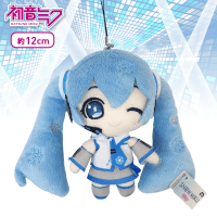 SNOW MIKU マスコット A.雪ミク(ウィンク)