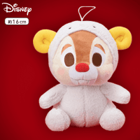 ミッキー＆フレンズ 赤いほっぺ 干支ぬいぐるみ H.未(デール)