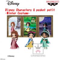 Disney Characters Q posket petit-Winter Costume- B.白雪姫