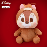 ミッキー＆フレンズ 赤いほっぺ 干支ぬいぐるみ G.午(チップ)