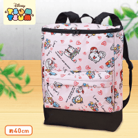 “ディズニー ツムツム” Love♥Love シリーズ PMスクエアリュック B.ピンク