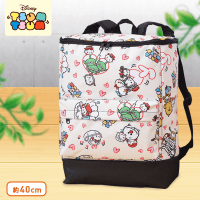 “ディズニー ツムツム” Love♥Love シリーズ PMスクエアリュック A.オフホワイト