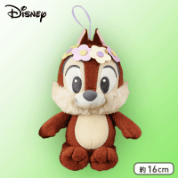 チップ＆デール ちびーず フラワーティアラぬいぐるみ C.チップ