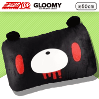 チャックスＧＰ グル〜ミ〜 もっちゃりビッグピロークッション B.ダーク