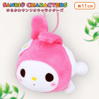 ゆるかわ サンリオキャラクターズ ゆるだら マスコット E.マイメロディ