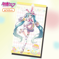 初音ミク＆桜ミク 描き下ろしマルチクロス A.初音ミク