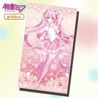 初音ミク＆桜ミク 描き下ろしマルチクロス B.桜ミク