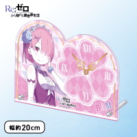 Re:ゼロから始める異世界生活 プレミアムアクリルクロックEX ラム＆レム A.ラム