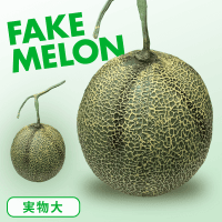 BIGインパクト! 実物大超リアル マスクメロン