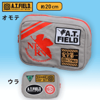 A.T.FIELD EVANGELION WORK スクエアポーチ D.NERV
