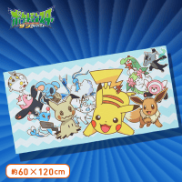 ポケットモンスター サン&ムーン PMカラフルバスタオル A.集合