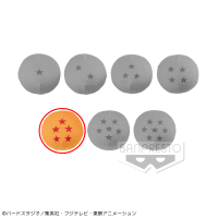 ドラゴンボール超 もっちりスクイーズドラゴンボール E.五星球(ウーシンチュウ)