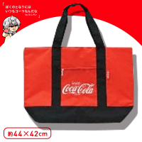 【スカッとさわやか】コカコーラクーラートート RED×BLACK