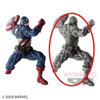 ＭＡＲＶＥＬ 超人技画 CAPTAIN AMERICA B.墨ver.