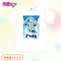 初音ミク オリジナルTシャツ B.KEI先生イラスト