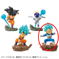 ドラゴンボール超 World Collectable Diorama vol.3 D.超サイヤ人ゴッド超サイヤ人ベジータ