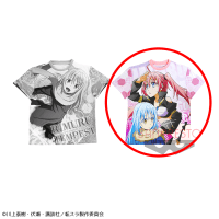 転生したらスライムだった件 WOW!ARTフルカラーTシャツ B.リムル＆ミリム