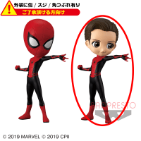 〈外装ダメージ〉Q posket ＭＡＲＶＥＬ -SPIDER-MAN- B.マスク無しver.