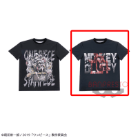 劇場版 『ONE PIECE STAMPEDE』 WOW!ARTフルカラーTシャツ B.モンキー・D・ルフィ