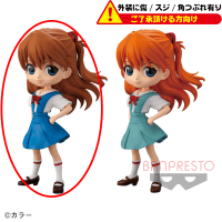 〈外装ダメージ〉ヱヴァンゲリヲン新劇場版 Q posket-式波・アスカ・ラングレー- A.通常カラーver.