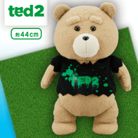 ted2 ホラーTシャツぬいぐるみXL A.ブラック