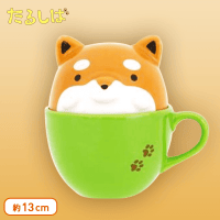 たるしば フタつきマグカップvol.2 A.たるしば緑