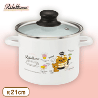 リラックマ リラックマデリ ホーロー寸胴鍋 B.パンケーキ