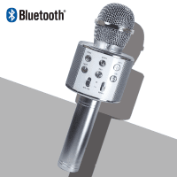 Bluetooth カラオケマイクⅡ SILVER