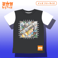 異世界かるてっと プレミアムTシャツ B.ブラック