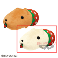 カピバラさん でっかいぬいぐるみ〜ストロベリ〜ン〜 B.ホワイトさん