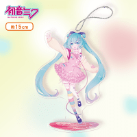 初音ミクシリーズ ?スタンド付ビッグクリアKCM“初音ミク-リボンハート” E.ππVer.