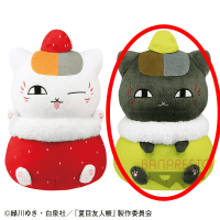 夏目友人帳 でっかいぬいぐるみ〜いちごニャンコ先生〜 B.黒ニャンコ