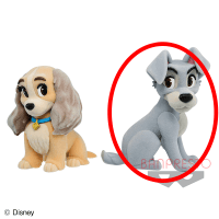 ディズニーキャラクター Fluffy Puffy〜レディ＆トランプ〜 B.トランプ