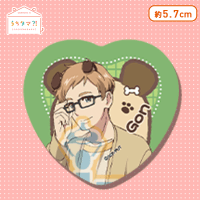 うちたま?!‾うちのタマ知りませんか?‾ キラキラハート缶バッジ I.ゴン