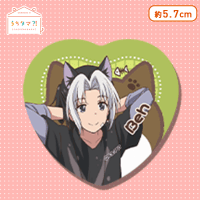 うちたま?!‾うちのタマ知りませんか?‾ キラキラハート缶バッジ D.ベー