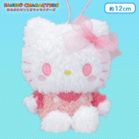 SANRIO CHARACTERS Cotton Candy マスコット?ゆるかわデザイン? E.ハローキティ