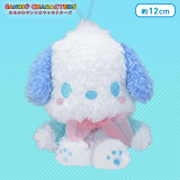 SANRIO CHARACTERS Cotton Candy マスコット?ゆるかわデザイン? B.ポチャッコ