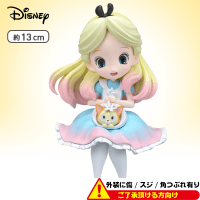 〈外装ダメージ〉Disney Characters Sprinkles Sugar Pink ver. PMフィギュア-Alice- B.パステルカラーver.