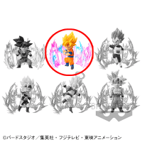 ドラゴンボール超 ワールドコレクタブルフィギュア-PLUS EFFECT- B.超サイヤ人孫悟空