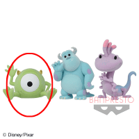 ピクサーキャラクター Cutte! Fluffy Puffy〜モンスターズ・インク〜 A.マイク