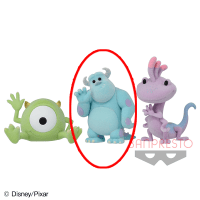 ピクサーキャラクター Cutte! Fluffy Puffy〜モンスターズ・インク〜 B.サリー