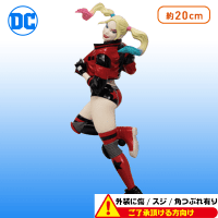 〈外装ダメージ〉DC 全力造形 フィギュア ハーレイ・クイン A.コミックカラーver.