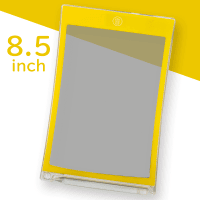 クリア電子メモタブレット 8.5インチ YELLOW
