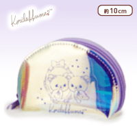 リラックマ 鏡の中のコリラックマ オーロラミニポーチ E.鏡