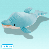 FANS イルカぬいぐるみXL プレミアム A.ブルー