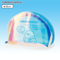 すみっコぐらし オーロラミニポーチ B.ぺんぎん?