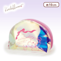 リラックマ 鏡の中のコリラックマ オーロラミニポーチ A.リボン